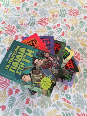 The Last Kids on Earth book series, volumes 1, 2, 3, 5, 5.5, 6, 7