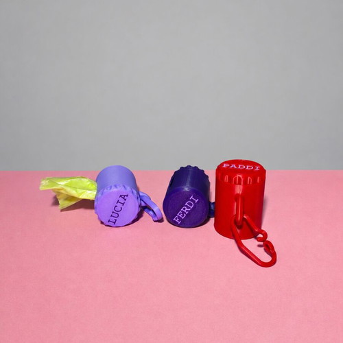 Dog poop bag holder like new