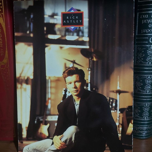 Rick Astley Card like new