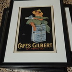 Framed vintage art print like new