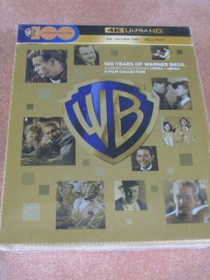 100 Years of Warner Bros Classic Hollywood 4K UHD & Blu-ray Σαν καινούργιο