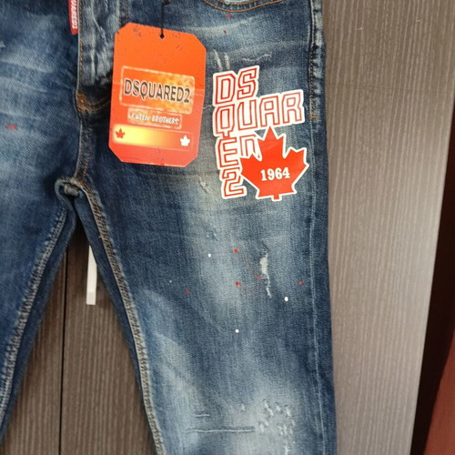 Dsquared2 Jeans New, Size 46, Blue