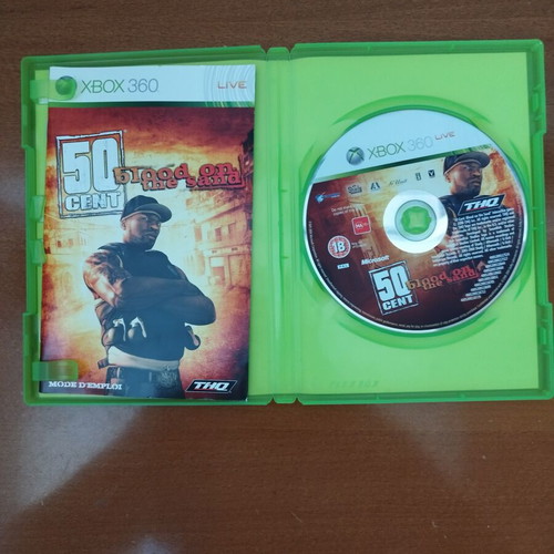 50 Cent Blood In The Sand Xbox 360 like new French edition