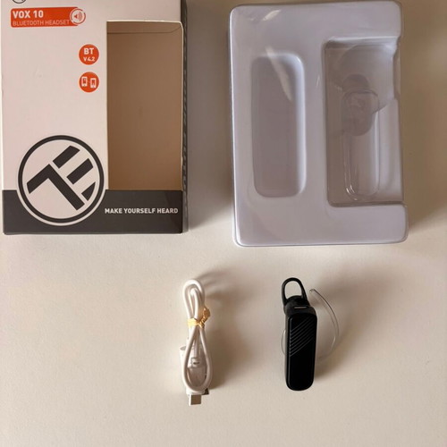 Tellur Vox 10 Earbud Bluetooth Handsfree headset black new