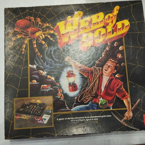Web of Gold board game by TSR