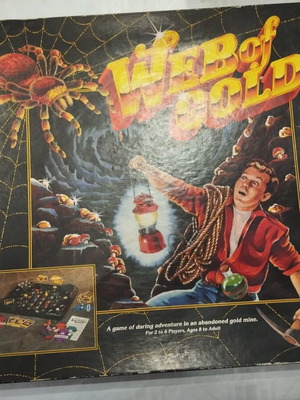 Web of Gold board game by TSR