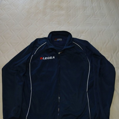 Legea Jacket without Hood used, size XXL fitting like Large, blue