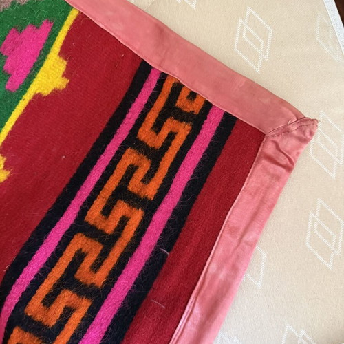 Handmade Loom Blanket like new 1.80x2.40