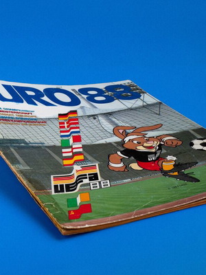 Euro '88 Panini sticker album, collectible