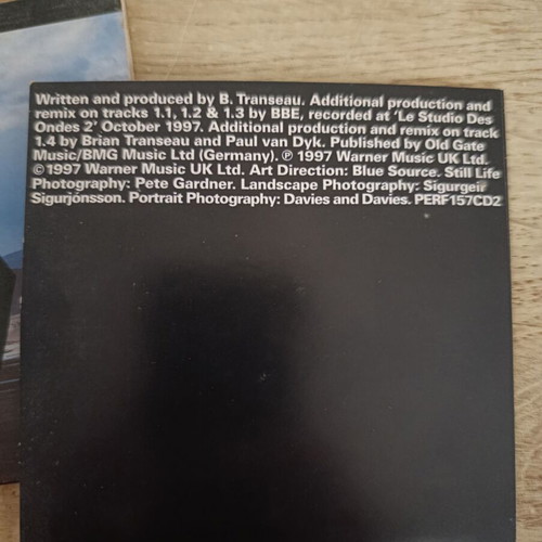 BT Flaming June CD single used, electronic music