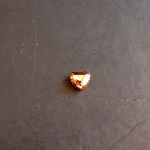 Pandora gold heart stop charm like new