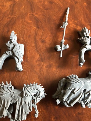 Mordor Morgul Knights 2 models new, resin figures