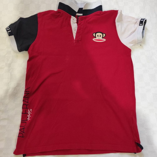 Paul Frank children's shirt size 14 years used, black and red