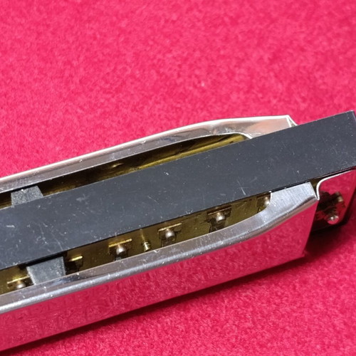 Bontempi Classic harmonica used with metal cover, 10 holes