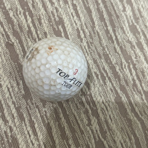 Golf ball authentic used, taken from matches