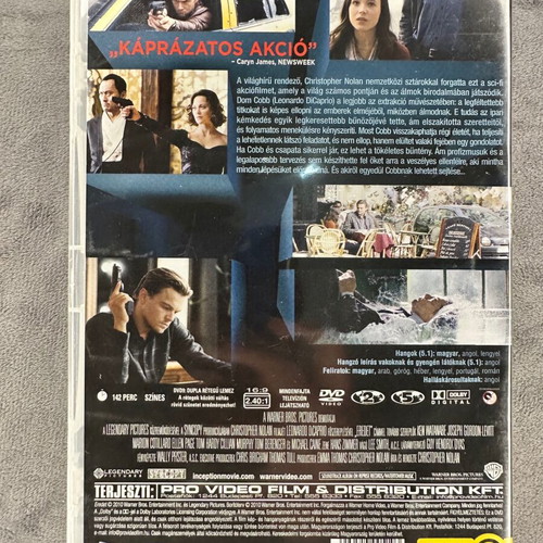 Inception - Eredet DVD like new with subtitles
