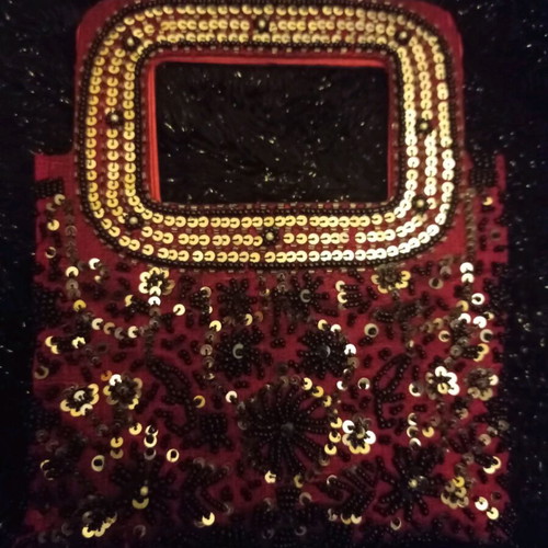 Women's Handbag New Embroidered with Sequins for Formal Occasions