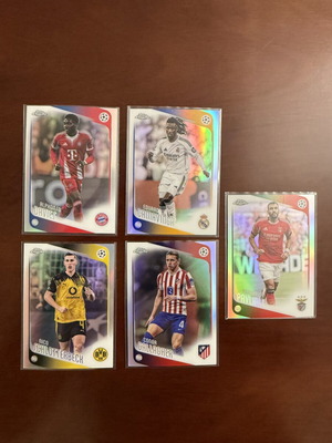 Topps UCC 5 refractors σαν καινούργιο