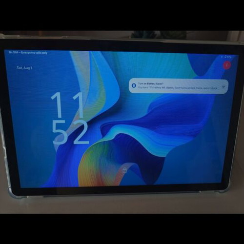 Teclast P50 tablet with case and screen protector