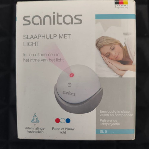 Sleep enhancement device with light new