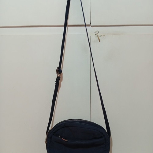 Dark blue shoulder bag, everyday use
