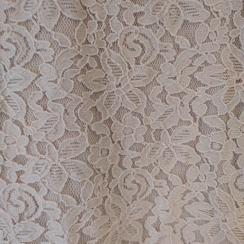 Beige mini dress Stradivarius used with floral details, size S