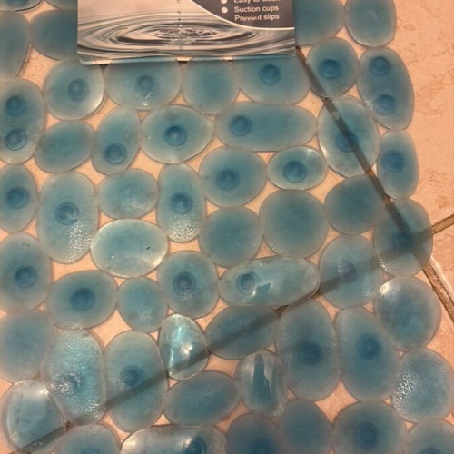 Bathmat non-slip bath mat new PVC pebble design