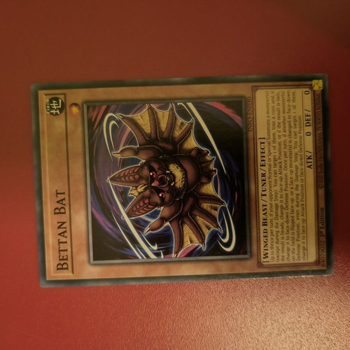 Bettan Bat Yu-Gi-Oh card like new