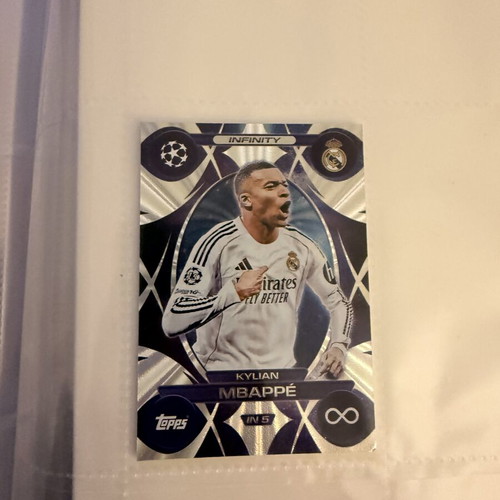 Topps Kylian Mbappe Infinity Card new