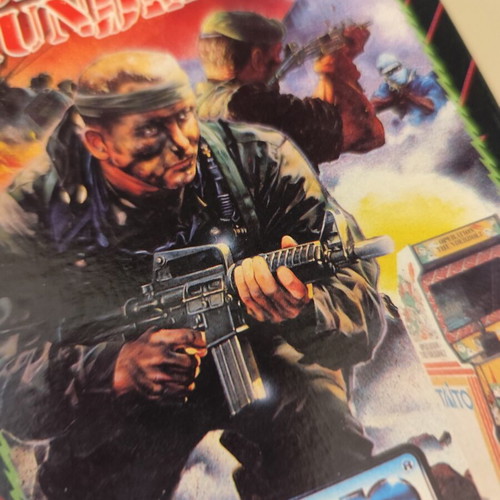 Operation Thunderbolt Amstrad CPC464 cassette used