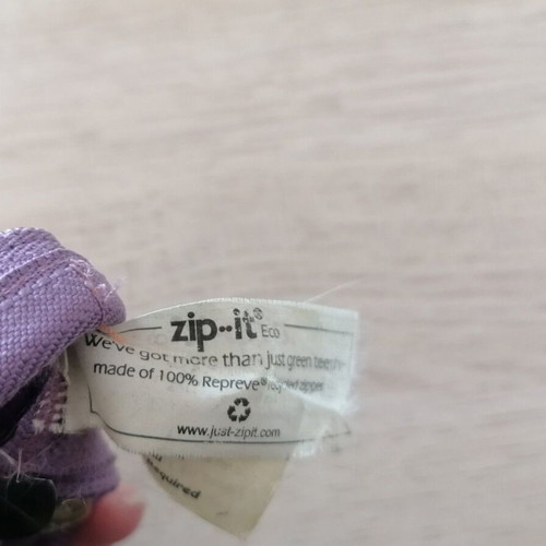 Zip.It toiletry bag pencil case wallet purple like new