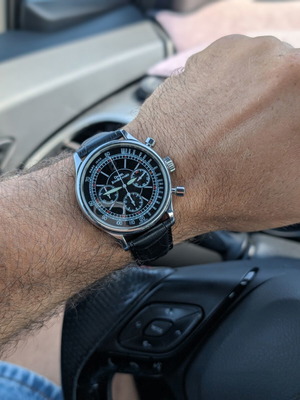 Daniel Jean Richard automatic chronograph watch