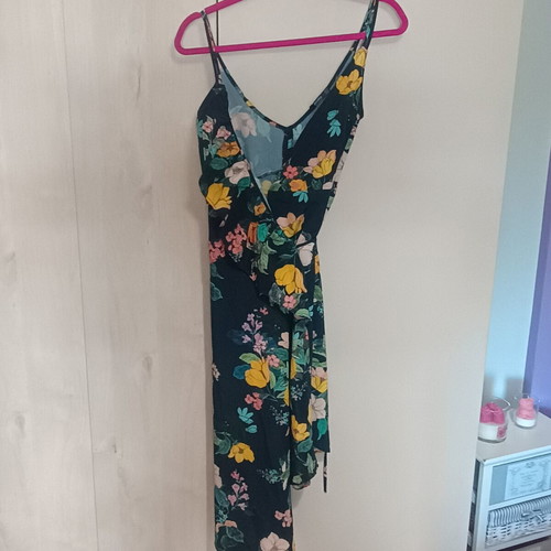 Bershka airy summer dress like new, colorful, size S