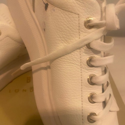 Ted Baker sneakers new, white with gold details