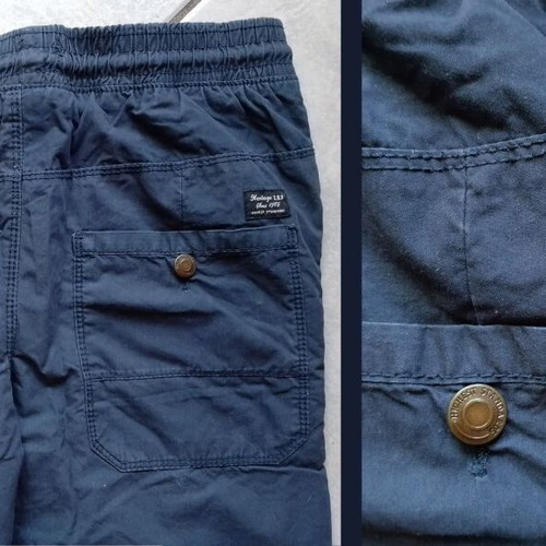 Boys' blue fabric pants Zara used size 140 cm