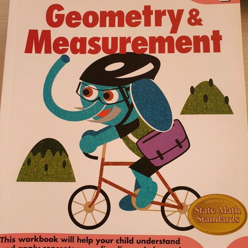 Math book like new for children in English