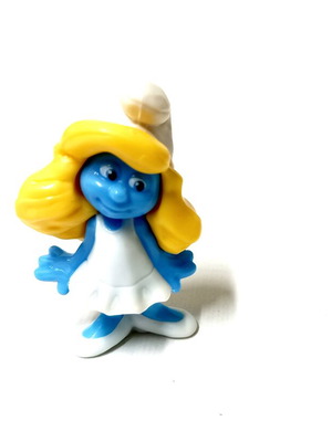 The Smurfs 2 collectible figures used, Peyo Ferrero 2013 set