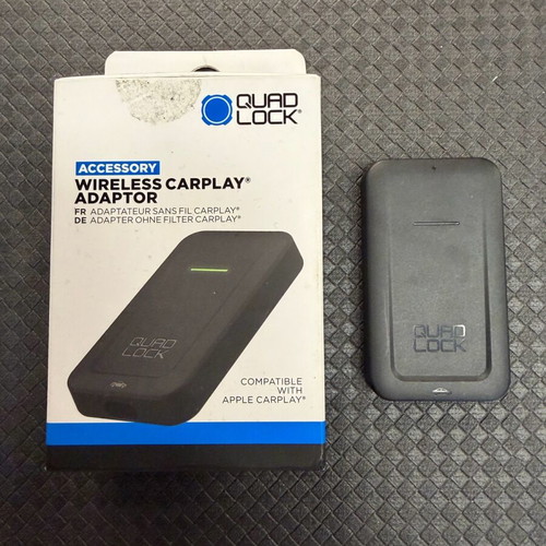 Quad Lock Wireless CarPlay Adaptor like new