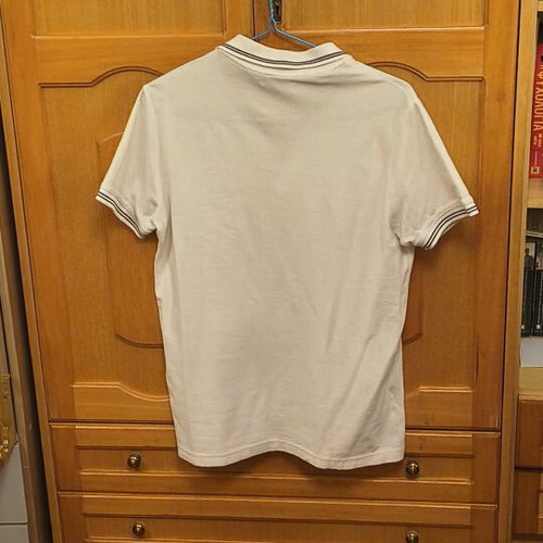 Colin's short sleeve shirt size M beige like new