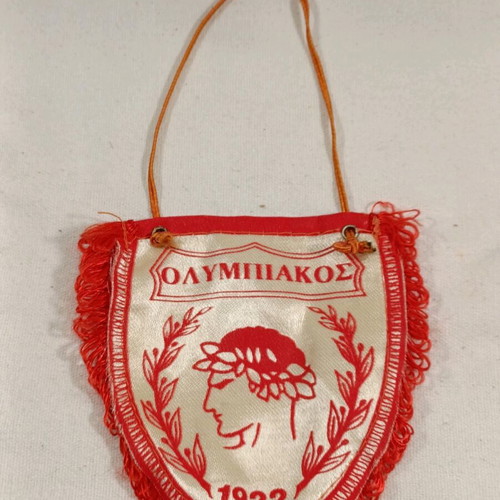 Olympiacos small vintage pennant used