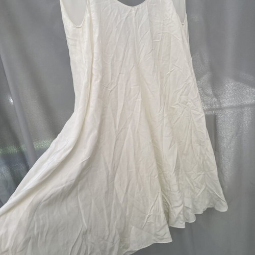Patrizia Pepe dress used, size XS, white with wear and stain