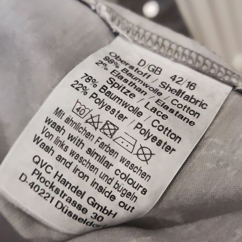 Women's jacket used, gray, size L
