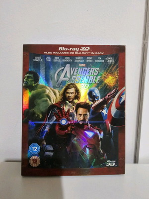 Avengers Assemble Blu-ray 3D + 2D like new