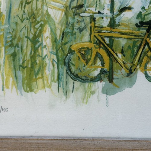 Giannis Kottis silk screen print numbered 88/155