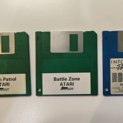 Atari ST Retro Games Pack of 6 used, ideal for collectors