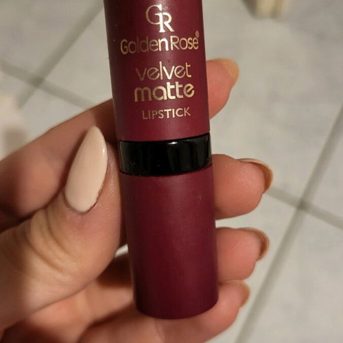 Pink Velvet Matte Golden Rose 04 lipstick like new