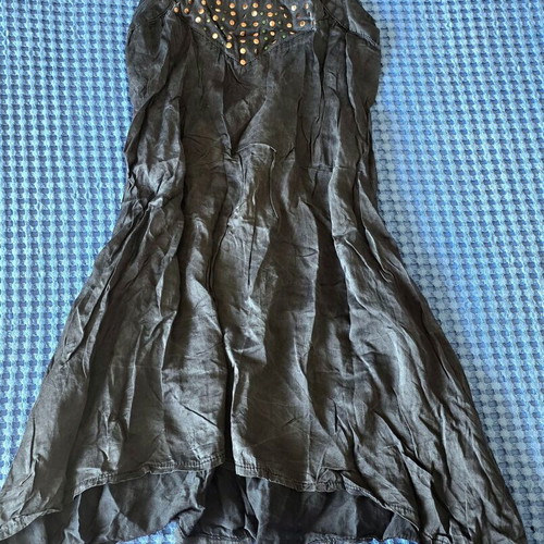 Friday's Project vintage dress, medium, gray