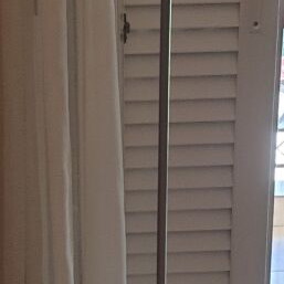 Floor lamp with dimmer switch, 1.80 meters tall