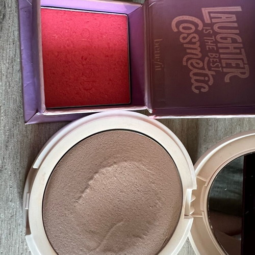 Benefit bundle bronzer Hoola Wave and blush Crystal mini like new