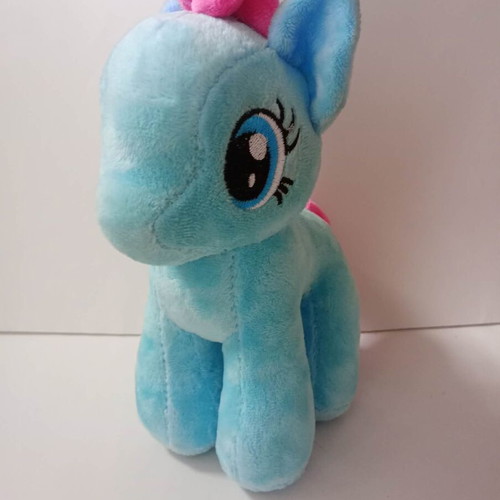 Disney Junior plush pony, blue, 23 cm